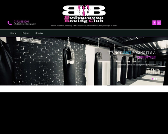 Bodegraven Boxing Club Logo