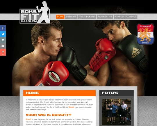 Boksfit Haarlem Logo