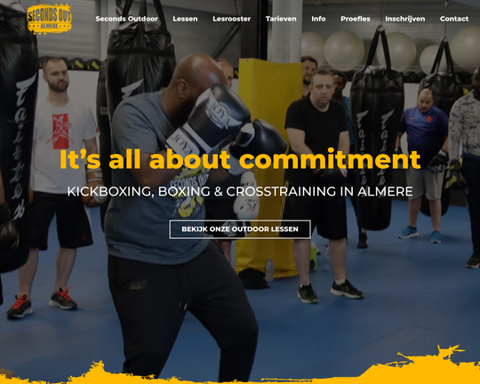 Boksschool Seconds Out Almere Logo