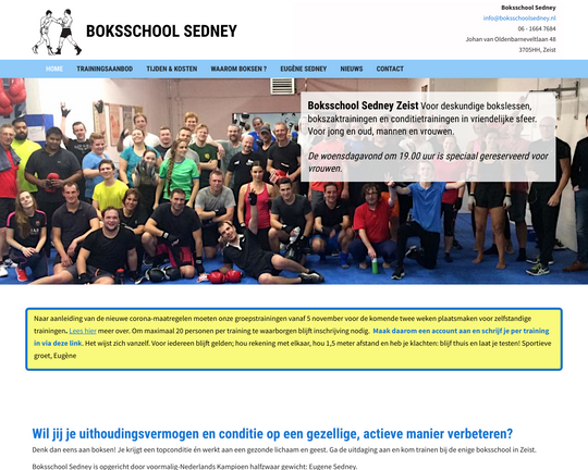 Boksschool Sedney Logo
