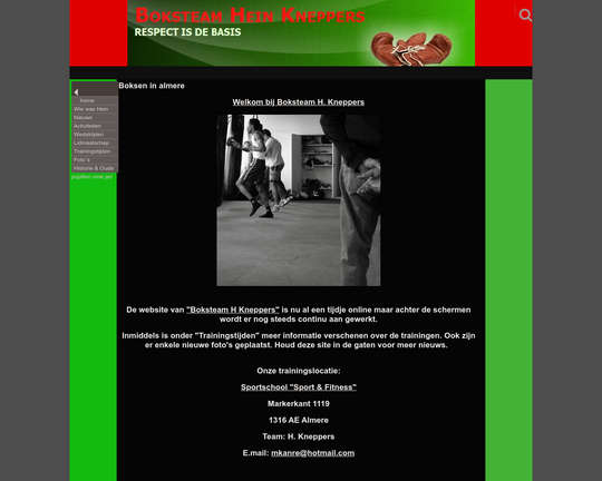 Boksteam Hein Kneppers Logo