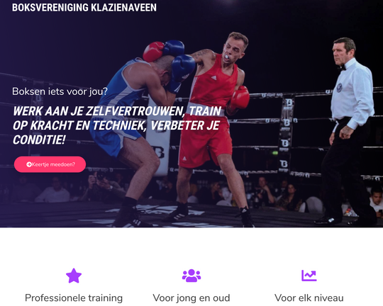 Boksvereniging Klazienaveen Logo