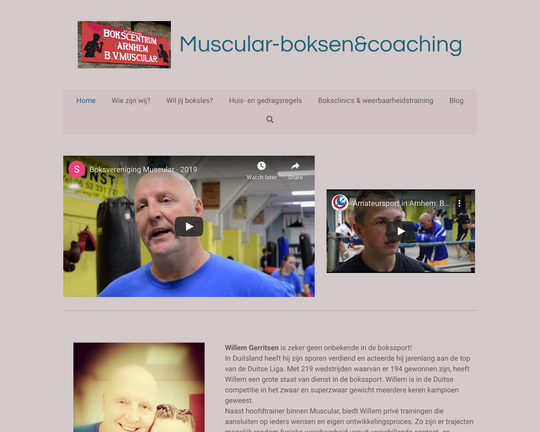 Boksvereniging Muscular Logo