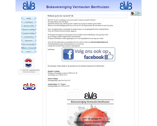 Boksvereniging Vermeulen Benthuizen Logo