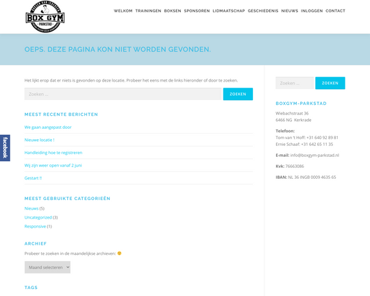 BVS: BoksVereniging Spekholzerheide Logo