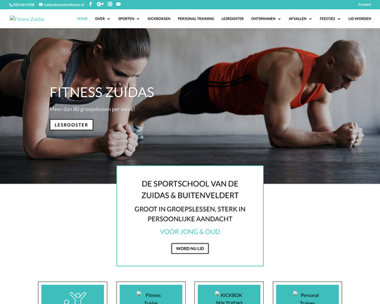 Fitness Zuidas Logo