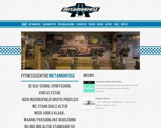 Fitnesscentre Metamorfose Logo