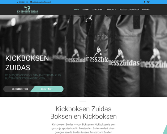 Kickboksen Zuidas Logo