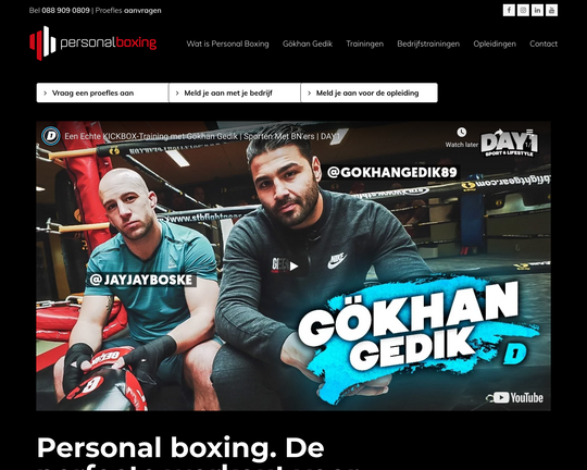 Personal Boxing Logo