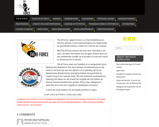 The B Force Logo